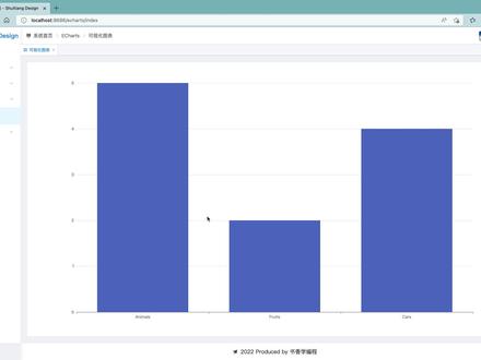 Vue与ECharts整合实践---如何实现柱状图表数据的下沉操作 #程序代码 #编程入门 #编程 #教程