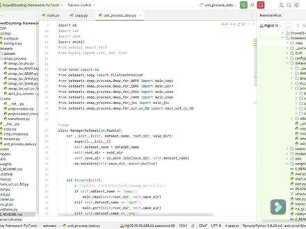 统一的人群计数训练框架(PyTorch) https://blog.csdn.net/Keep_Trying_Go/article/details/155236078
https://github.com/KeepTryingTo/CrowdCounting-framework-PyTorch #编程 #学习 #人群计数算法