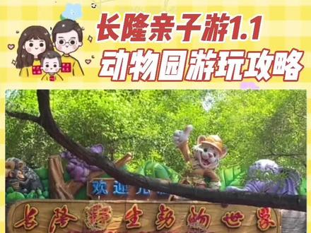 Day2 | 长隆野生动物园保姆级攻略来啦!不管你从哪个门进都给你规划好啦~记得看最后的总结哟💖