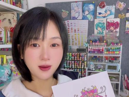 一起画情公主#情公主#叶罗丽 #简笔画教程 #手绘