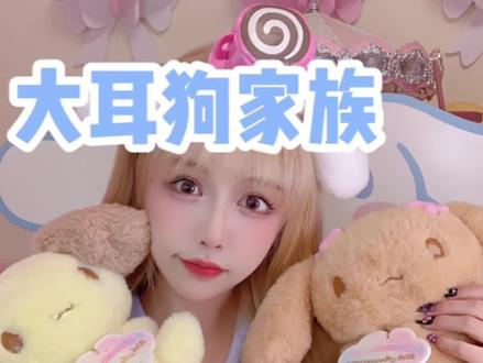 大耳狗家族成员全公开!!不是所有的大耳狗都叫玉桂狗~#三丽鸥 #大耳狗 #玉桂狗 #冷知识