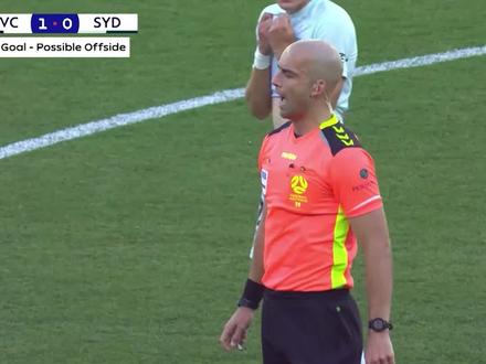 双方四个进球被吹无效,墨尔本胜利4比0血洗悉尼FC #墨尔本胜利 #悉尼fc #澳超 #足球的魅力