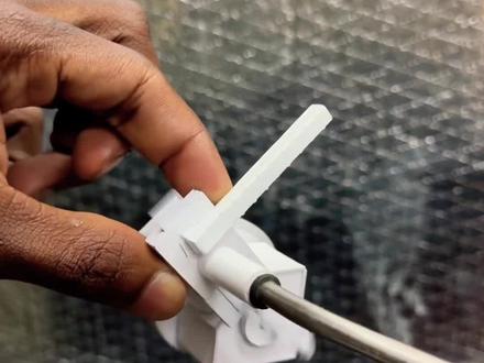 高速纸模单缸发动机模型 #手工DIY #自制玩具