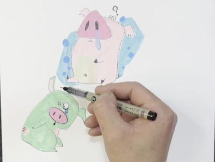 交作业啦朋友们!#画画#美术#学画画#画画老师#灵魂画手