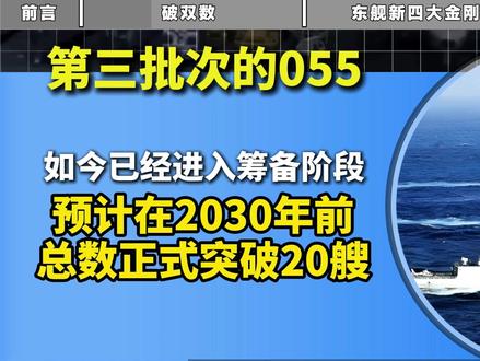 055官宣突破两位数,东舰有了新四大金刚,美军无奈又退2艘 #055大驱 #军事科普 #军事爱好者 #全球创作者计划 #零基础看懂全球