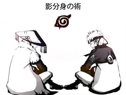 #火影忍者 #日语教学 浊音篇:ge 影分身之术