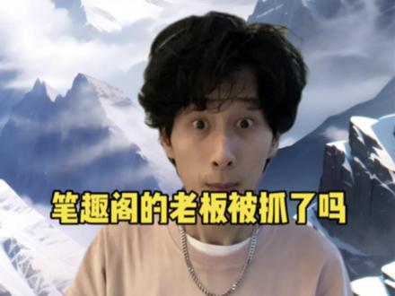 听说笔趣阁老板被抓了?#小说 #番茄小说