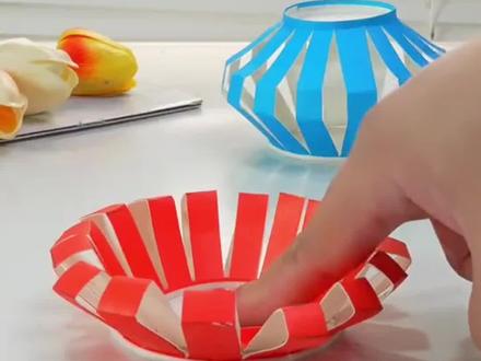 #手工diy 一起来做弹簧球