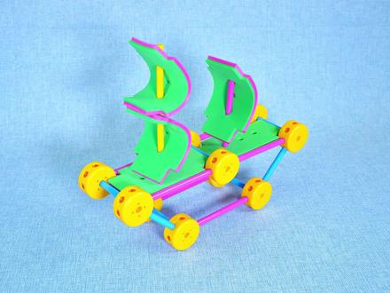 帆船,神童广搭积木拼装教程,快点带着你的小朋友一起动手做帆船吧!#金翅膀儿童教育 #神童广搭 #积木积木