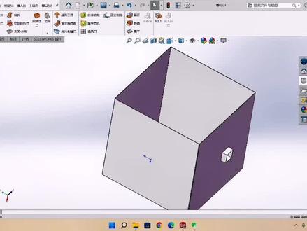 #solidworks教学 #三维建模 #机械设计
#钣金成型
自己创建钣金成型工具