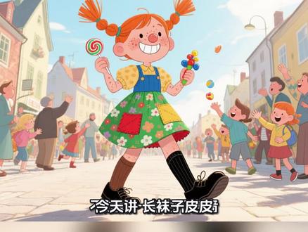 听故事《长袜子皮皮》#睡前故事 #绘本故事