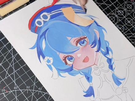 这是什么冷门游戏人物 #手绘 #超自然行动组 #超自然行动组阿念