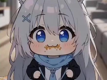 上个厕所的时间 你把我东西全吃了?#蔚蓝档案 #砂狼白子