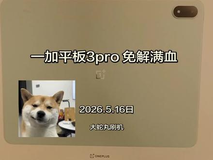 一加pad3pro免解BL满血 Key全绿 一加平板免解 哈哈哈#一加平板3pro #root #一加平板免BL #上热门