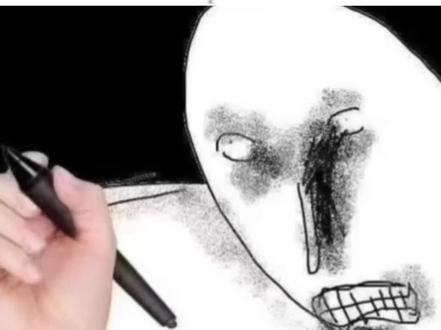 #绘画技巧 #教程#绘画#分享#画画 一个我流侧脸头发教程 非专业