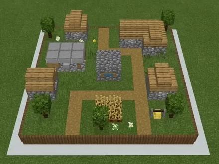 微型村庄教程#我的世界 #抖音小游戏