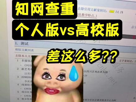 查重成本差三倍,效果却一样 #知网查重 #维普查重 #AI率 #毕业论文 #查重报告