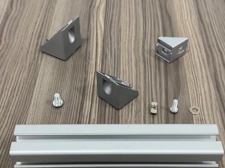 工业铝型材配件之45°斜边角件的应用#工厂实拍视频 #制造业 #工厂自产自销 #自动化生产线 #专业生产厂家