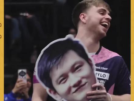 樊振东欧冠“快乐乒乓”爆笑全场!莫雷加德主动申请“加班”,上演欢乐喜剧人🤣#樊振东 #乒乓球 #樊振东欧冠 #国乒 #樊振东德甲