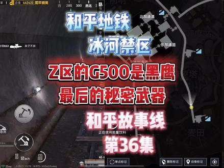 Z区的G500是黑鹰最后的秘密武器 #地铁逃生 #和平精英
