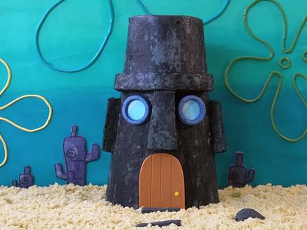 你会感受到惊喜和欺骗~ #抖音美食创作人 #美食专业者联盟 #海绵宝宝 #章鱼哥