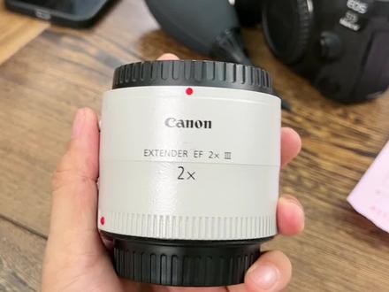 佳能2倍三代增倍镜#摄影器材 #电子产品 #单反拍摄 #玩转数码