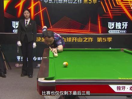 于德陆和侯跃强强联合战胜楚秉杰和李赫文#于德陆 #楚秉杰 #李赫文 #决金 #九球