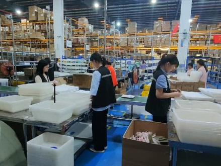 云仓发货操作流程解析,#电商仓库 按照这个标准SOP流程操作,发货准确率和时效都不是问题 #云仓发货流程 #仓库发货 #云仓运作模式 #电商仓储物流