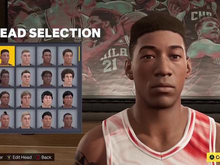 NBA2k23懒兔杰森塔图姆捏脸