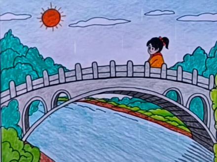 三年级(下册)第11课,赵州桥#绘画同步语文 #思维导图#快收藏起来吧