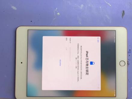 iPad mini5物主锁更换主板维修案例#ipad换主板