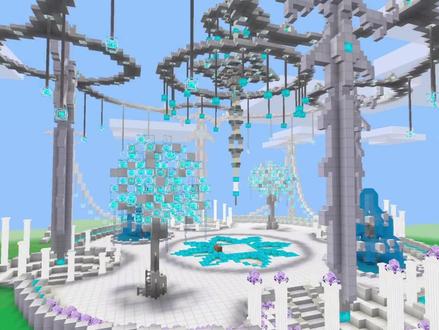 私域-石英建筑#奶块 #奶块建筑 #奶块星悦