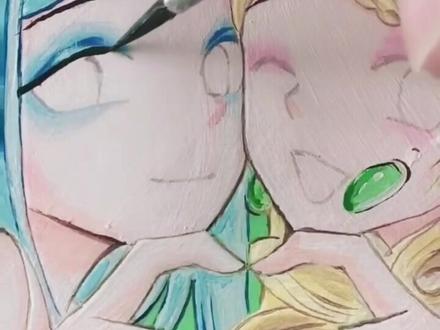 这样画冰公主和灵公主,有人学会了吗? #画画 #动漫 #叶罗丽 #精灵梦叶罗丽 #冰公主 #灵公主 @抖音小助手