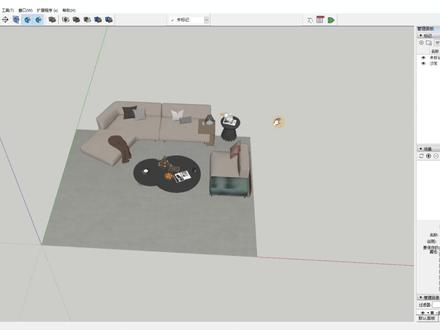 4-3标记面板设置 #草图大师 #sketchup #sketchup教程 #enscape渲染