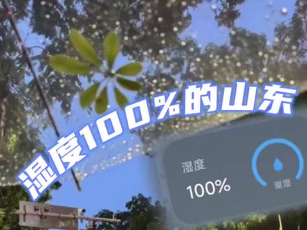 我看山东人进化出鳃是迟早的事了#山东 #湿度#阴雨天 #补水喷雾#娱乐评论大赏