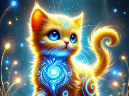 快来看光之猫拯救奥特曼#二次元 #ai绘画 #猫咪