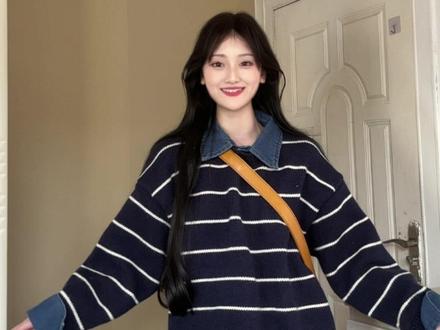 韩系休闲风套装~好显白!! #随性穿搭 #随意穿搭 #韩系穿搭 #韩系休闲穿搭分享 #小个子穿搭