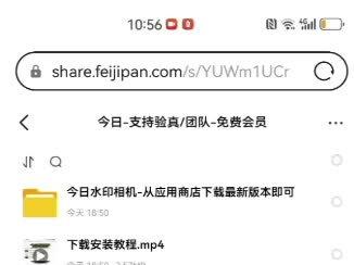 今日水印相机持续验真修改地址软件教程