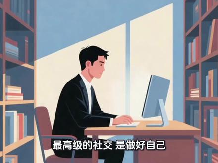 最高级的社交,是做好自己#人性智慧 #人性