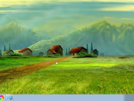 电脑桌面壁纸自动切换设置方法,系统实现屏幕背景幻灯片效果教程