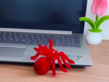 不用打胶就能做的!扭扭棒蜘蛛🕷️一起动手做起来!#扭扭棒的100种玩法 #扭扭棒 #手工diy #学会快去试试吧🔥