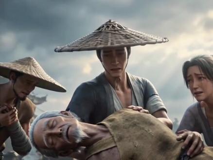 《诡墨堰骨》第一集 《诡墨堰骨》第一集,20天时间,2500块算力,小说,剧本,角色,场景,分镜,视频,全流程搓出了一集长番~再也熬不动了!!希望大家喜欢,4K视频在想办法导出,后续也会发布哦~#原创漫剧 #AI创作浪潮计划 #AI漫剧 #中式微恐 @NiaoNiao的AI课堂#未来导演扶持计划