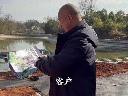 客户要中式瓦亭,加固雕花做宽檐,结实又遮雨超实用。#宜春万载 #中式凉亭 #庭院施工 #中式庭院 #青瓦