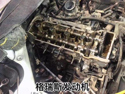 #抖音汽车 #修车日常 金杯阁瑞斯正时安装#正时链条