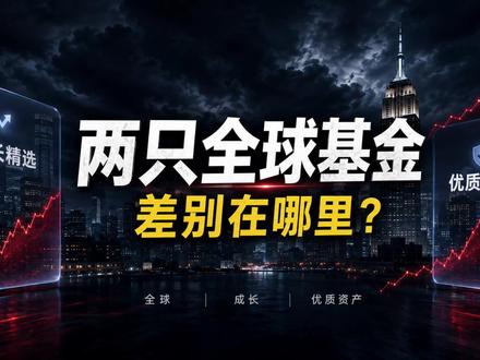 同样是易方达全球,为什么差距那么大?一个视频讲清楚
易方达全球成长精选对比易方达全球优质企业
#基金 #美股 #纳斯达克 #标普500 #投资有风险理财需谨慎