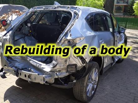 俄国钣金大神维修马自达CX5,没想到用拆车件修大事故却更方便 #夺冠2021