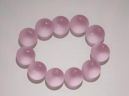 超简单画粉水晶手珠! #ipad绘画分享 #创作者中心 #创作灵感 #procreate绘画 #跟着抖音学画画 超简单画粉水晶!