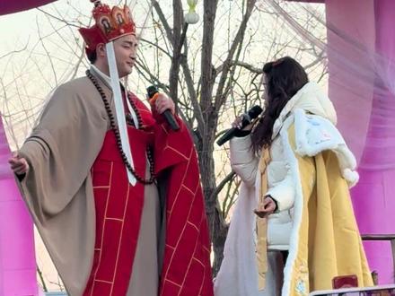 闫东 南京金牛湖野生动物园演出#唐僧闫东#这唐僧太有节目了