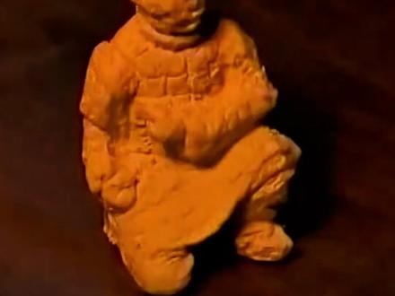 手搓届来了个天才 此乃何物?#粉笔#手工#万万没想到