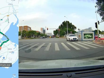 有粉丝想看高德地图用小团团语音导航从普通道路走往沙厦高速公路 #导航 #行车记录仪 #高德地图 #免费高速